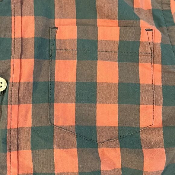 ((2 PIECE)) CREWCUTS BOYS 100% COTTON CASUAL BUTTON DOWN SHIRTS PLAID SIZE 4/5 - Picture 3 of 7